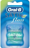 ORAL-B ЗУБНАЯ НИТЬ SATIN FLOSS МЯТНАЯ 25 М