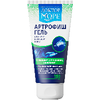 Изображение товара Доктор море артрофиш крем-гель для тела в области суставов охлаждающий на основе ароматических масел и хрящей акул 150 мл
