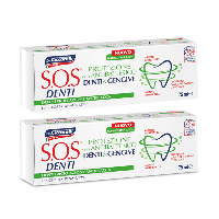 Изображение товара НАБОР SOS DENTI ЗУБНАЯ ПАСТА АНТИБАКТЕРИАЛЬНАЯ ДЛЯ ЗАЩИТЫ ЗУБОВ И ДЕСЕН 75МЛ 2 уп. - по выгодной цене!