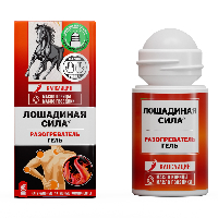 Изображение товара Лошадиная сила/horse force гель разогреватель 90 мл/роликовый аппликатор