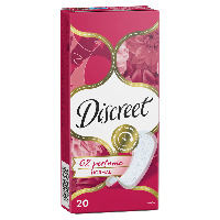 DISCREET NORMAL ЕЖЕДНЕВНЫЕ ГИГИЕНИЧЕСКИЕ ПРОКЛАДКИ