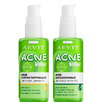 Изображение товара Набор AEVIT ACNEKILLER: дневной + ночной крем для жирной кожи, склонной к акне