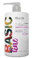 Ollin basic line шампунь восстанавливающий с экстрактом репейника 750 мл