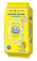 Изображение товара Ушастый нянь салфетки детские очищающие влажные 80 шт.