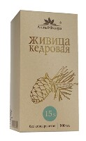 Изображение товара Алтайфлора живица кедровая 15% с прополисом 100 мл флакон