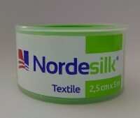 Nordeplast пластырь медицинский фиксирующий текстильный nordesilk 2,5 смх5 м