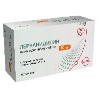 Изображение товара Лерканидипин 10 мг 60 шт. таблетки, покрытые пленочной оболочкой