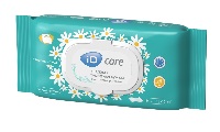 Изображение товара Id care бумага туалетная влажная с экстрактом ромашки 80 шт.