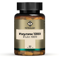 Изображение товара Tetralab инулин 1000 60 шт. таблетки массой 1400 мг