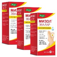 Изображение товара Набор ИЗ 3-Х УПАКОВОК МИЗОЛ ЭВАЛАР 1% 20МЛ Р-Р Д/НАРУЖ ПРИМ