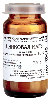Изображение товара ЦИНКОВАЯ МАЗЬ 10% 25,0 МАЗЬ Д/НАРУЖ ПРИМ/БАНКА/ТВЕРСКАЯ ФФ