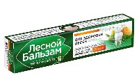 Лесной бальзам зубная паста с экстрактами прополиса и зверобоя на отваре трав 75 мл