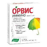 Изображение товара Орвис иммуно 125 мг 6 шт. таблетки, покрытые пленочной оболочкой