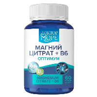 Доктор море магний цитрат+в 6 оптимум 60 шт. капсулы массой 770 мг
