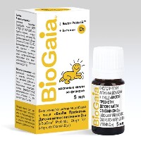 Биогая пробиотик детские капли с витамином d3 5 мл флакон капли масляные