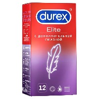 Презервативы Durex Elite сверхтонкие, с дополнительной смазкой