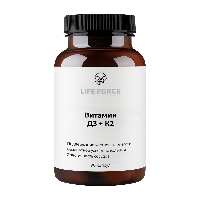 Life force витамин д 3+к 2 90 шт. капсулы массой 450 мг