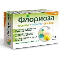 Изображение товара Флориоза плюс 10 шт. пакет-саше порошок массой 2 г