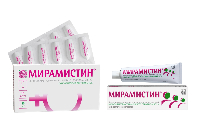 Изображение товара Набор со скидкой 300 рублей: Мирамистин мазь + Мирамистин супп вагинальные №10