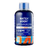 Изображение товара Waterdent жидкость для ирригатора+ополаскиватель ежедневный уход анти-кариес для всей семьи концентрат 1:7 500 мл
