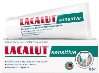 Lacalut sensitive зубная паста 65 гр