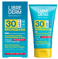 Librederm bronzeada солнцезащитный крем spf30 с омега 3-6-9 и термальной водой 150 мл