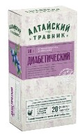 Изображение товара Фиточай диабетический алтайский травник 1,5 20 шт. фильтр-пакеты