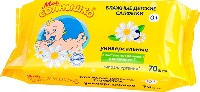 МОЕ СОЛНЫШКО ВЛАЖНЫЕ ДЕТСКИЕ САЛФЕТКИ УНИВЕРСАЛЬНЫЕ N70
