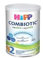 Детская молочная смесь hipp 2 combiotic с лактобактериями сухая c 6 месяцев 350 г/банка/