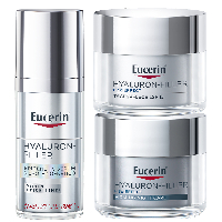 Изображение товара Набор EUCERIN HYALURON-FILLER: КРЕМ ДЛЯ ДНЕВНОГО УХОДА ЗА СУХОЙ ЧУВСТВИТЕЛЬНОЙ КОЖЕЙ SPF15 50МЛ + КРЕМ ДЛЯ УХОДА ЗА КОЖЕЙ НОЧНОЙ АНТИВОЗРАСТНОЙ 50МЛ + СЫВОРОТКА ЭПИГЕНЕТИЧЕСКАЯ АНТИВОЗРАСТНАЯ 30МЛ