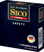 SICO ПРЕЗЕРВАТИВ SAFETY КЛАССИЧЕСКИЕ