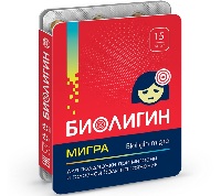 Биолигин мигра (bioligin migra) 15 шт. капсулы массой 0,52 г