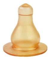 Изображение товара Курносики соска латексная большого размера с х-образным отверстием для каш 6+ 1 шт./ 12133