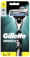 Gillette mach3 бритва безопасная со сменной кассетой 2 шт.