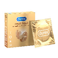 Презервативы Durex Real Feel для естественных ощущений безлатексные