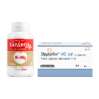 Изображение товара Набор КардиоМ Калий Магний №50 + Эдарби 40мг №28  по специальной цене