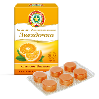 Звездочка апельсин 18 шт. таблетки д/рассас