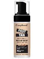 Изображение товара Compliment fast tan мусс-автозагар для лица и тела увлажняющий 160 мл