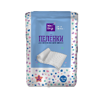 Изображение товара Medhelp пеленки впитывающие для ухода за детьми взрослыми и лежачими больными 60х90 5 шт.