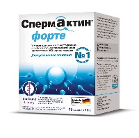 Спермактин форте 10 гр 15 шт. саше