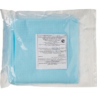 Изображение товара Простыня хирургическая стерильная спанбонд плотность 42 гр/м 2/200х140 см/ 1 шт. голубая