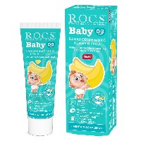 Изображение товара Rocs зубная паста baby нежный уход банановый микс 45 гр