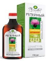 Изображение товара Mirrolla репейный шампунь с комплексом витаминов 150 мл