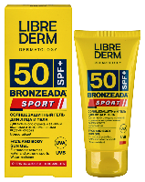 Librederm bronzeada гель солнцезащитный для лица и тела sport spf 50 50 мл