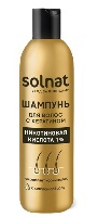 Изображение товара Solnat шампунь для волос с кератином никотиновая кислота 1% 250 мл