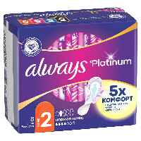 ALWAYS PLATINUM ULTRA NORMAL PLUS ЖЕНСКИЕ ГИГИЕНИЧЕСКИЕ ПРОКЛАДКИ