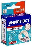 ЛЕЙКОПЛАСТЫРЬ УНИПЛАСТ ФИКСИРУЮЩИЙ