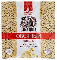 Изображение товара Овсяный кисель царевщино 1 шт. пакет по 25 гр порошок