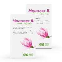 Изображение товара Набор 1+1 Магнелис (магний) В6 №120 - 240 таблеток со скидкой