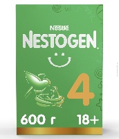 Изображение товара Nestogen 4 сухой напиток молочный детское молочко с пребиотиками и лактобактериями l reuteri 600 гр